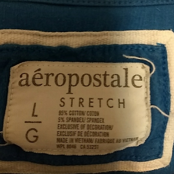 Aeropostale shortsleeve henley - Picture 2 of 2